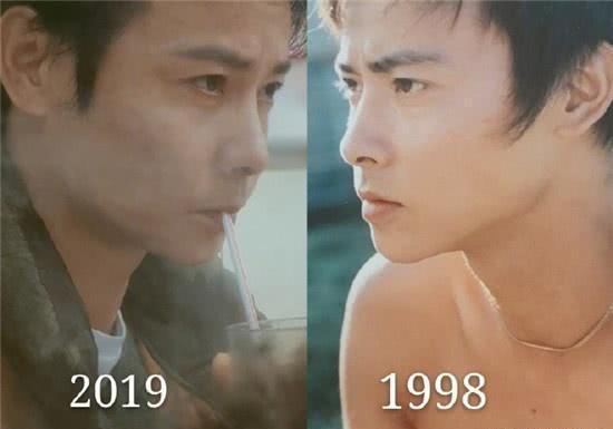 張晉曬21年前對比照，蔡少芬評論令人捧腹大笑：娘娘請自重！ 