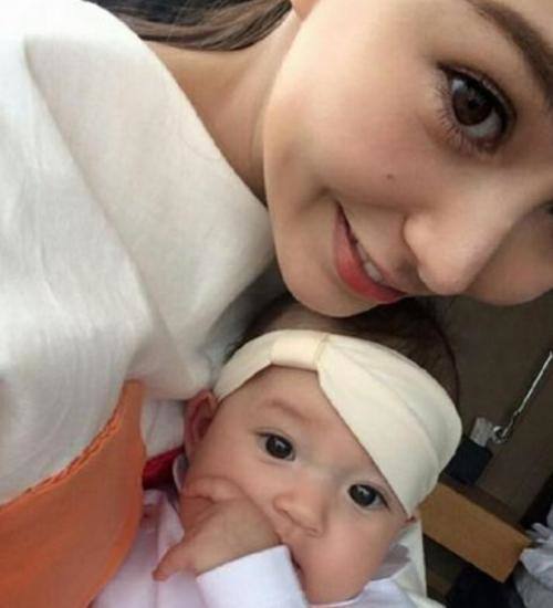 看看楊穎的兒子，再看看天王嫂昆凌的女兒，整沒整過一目了然！
