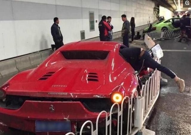 最貴的車禍，損失近一個億！