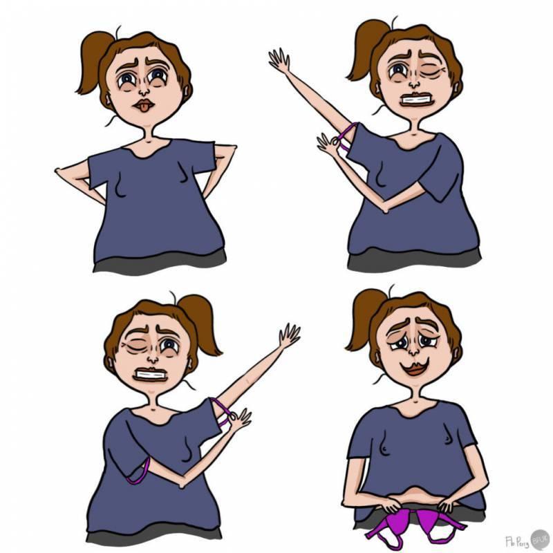 「絕不能讓男生知道的」的20個髒懶女人日常。#1. 你一定曾經連穿同一件內衣超過一個禮拜沒洗。