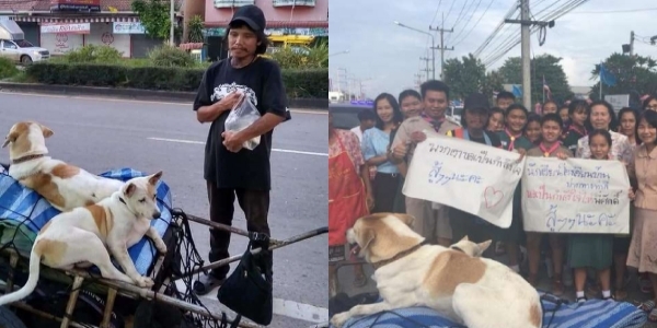 泰國癡情男帶著女友骨灰，步行1541公里!只為了當初的誓言，讓人都忍不住幫他加油打氣!