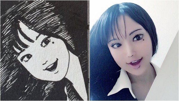 一眼讓人起雞皮疙瘩！超強Coser神還原「恐怖漫畫女角」　本尊是「甜美空靈正妹」網友秒戀愛❤