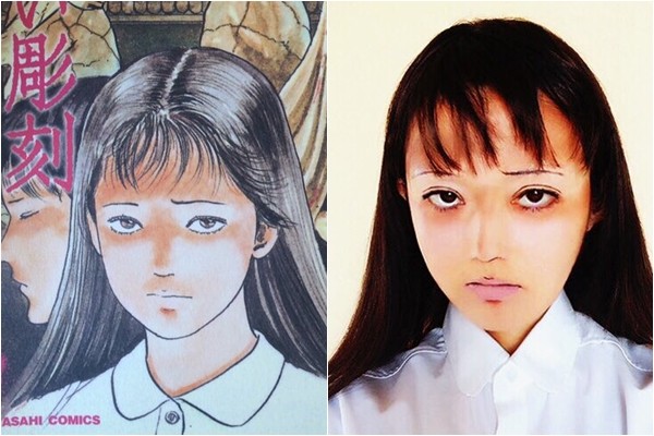一眼讓人起雞皮疙瘩！超強Coser神還原「恐怖漫畫女角」　本尊是「甜美空靈正妹」網友秒戀愛❤