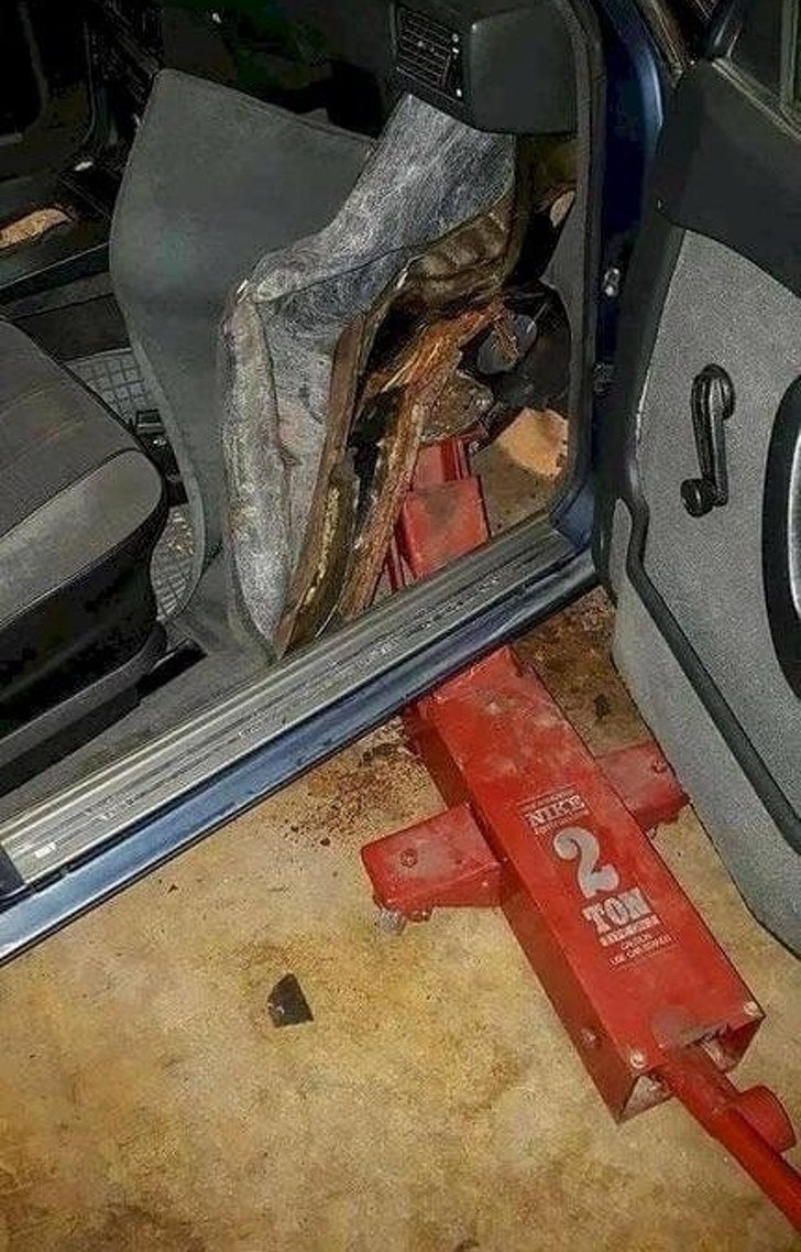 19張會讓你想跟著一起尖叫的「超級崩潰照」　穿洞洞牛仔褲曬太陽後...