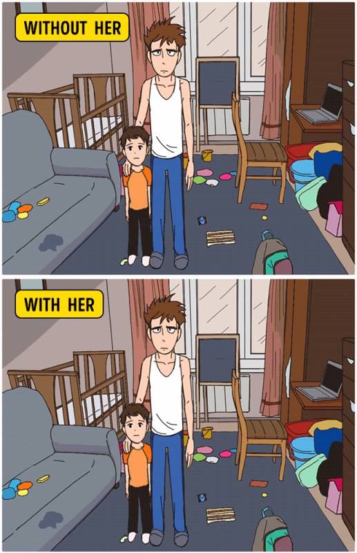 9張插畫證明女生猶如魔法小仙女的天生隱藏能力！#9. 起床後的20分鐘