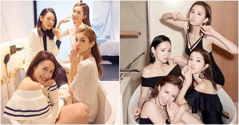 【身材沒變過?!】陳凱琳挺大肚和少婦聯盟「拍4+1浴缸照」上圍豐滿手腳纖細被贊超Sok准媽咪！