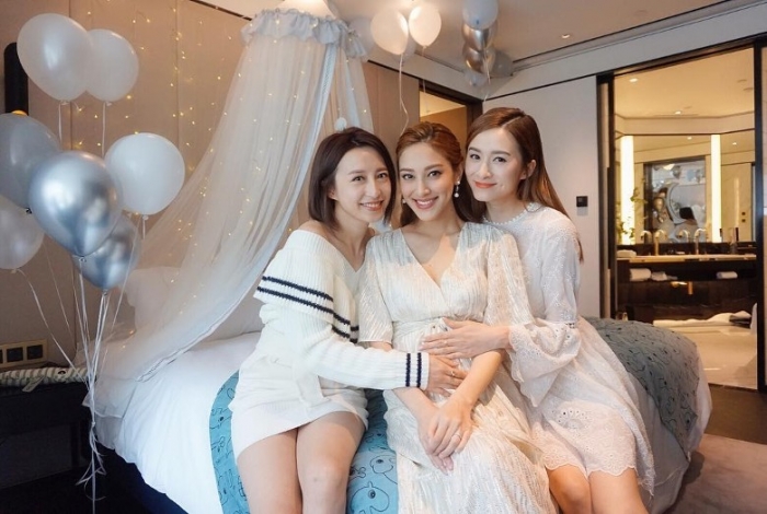 【身材沒變過?!】陳凱琳挺大肚和少婦聯盟「拍4+1浴缸照」上圍豐滿手腳纖細被贊超Sok准媽咪！