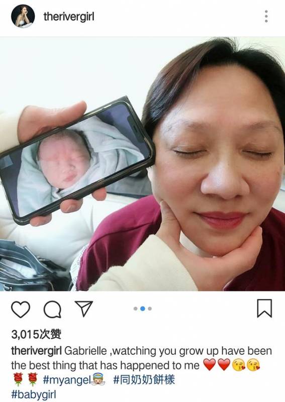李亞男曬一大波女兒萌照，好秀氣好漂亮，但剛出生時像奶奶？
