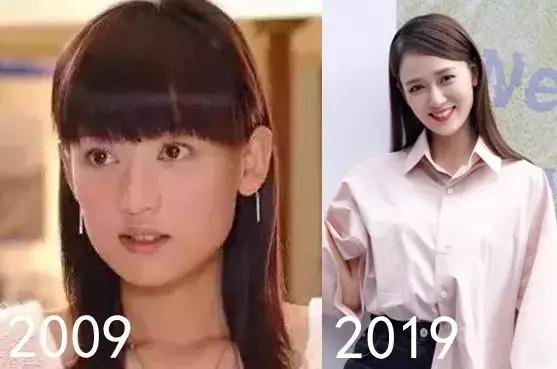 明星10年顏值變化，對不起，看到錢楓我忍不住笑了 