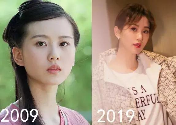 明星10年顏值變化，對不起，看到錢楓我忍不住笑了 