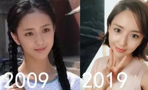 明星10年顏值變化，對不起，看到錢楓我忍不住笑了 