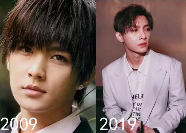 明星10年顏值變化，對不起，看到錢楓我忍不住笑了 