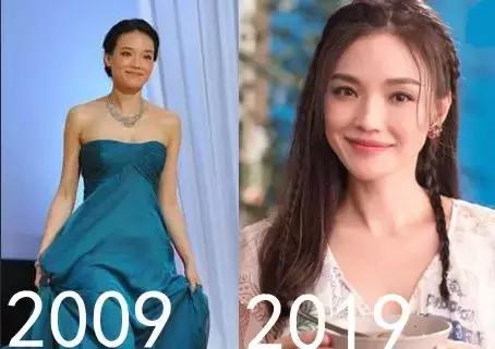 明星10年顏值變化，對不起，看到錢楓我忍不住笑了 