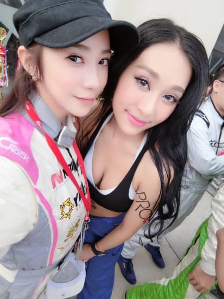 台灣最美性感女賽車手，身材好到爆，車技一級棒