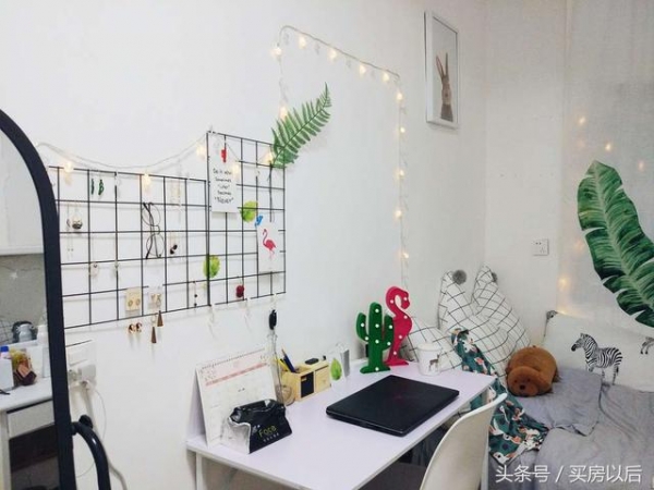女孩省錢租「噁髒臭」的10坪小房，經巧手改造成「北歐夢幻國度」！房東看完直接跪著謝她！