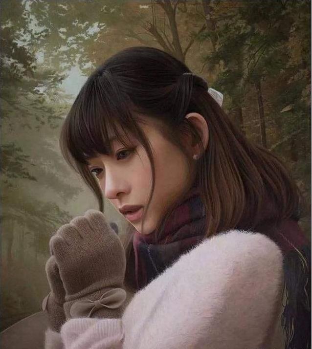 「人類極限！」日本畫家作品「水中少女」引熱議，放大10倍後網友頓時不淡定了