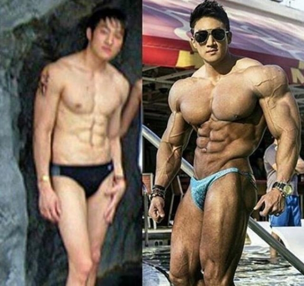 亞洲最壯男人天天這樣吃讓人看傻！他每天狂嗑1.5公斤的雞肉大餐！而他秘密的「特殊獎勵大餐」，內容物都跌破大家眼鏡！