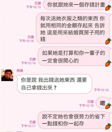 22k正妹女友應是「看上我的錢」！他自爆薪水讓網友全都in了