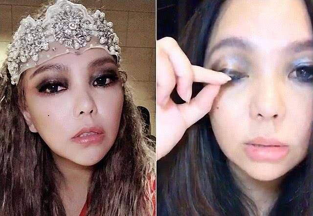 47歲張惠妹素顏曝光！拔掉假睫毛的她獲狂贊：變得很清純？我被嚇到了！