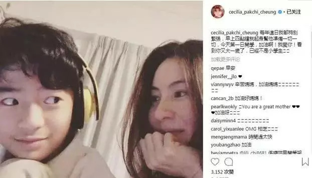 (張柏芝這些照片，謝霆鋒一定不敢看，網友：忍不住落淚！
