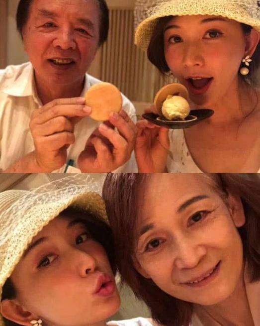 44歲林志玲曬「與母親合照」！看到圖6時，近70歲的林媽媽讓網友炸了：氣質如蘭！