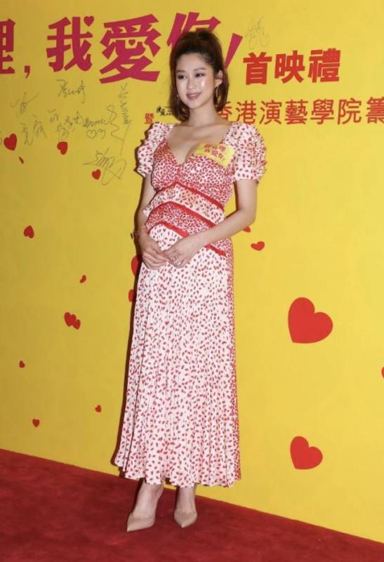 懷孕六個多月！前TVB花旦陀巨肚自曝老公將陪入產房