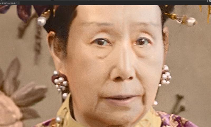 清朝娘娘回春啦！PS大神「神修復富察皇后美貌」　再替慈禧修圖「滿臉細紋→氣質女神」被讚爆