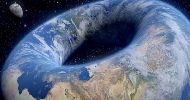 地平派學者倒戈...提出「地球是甜甜圈形狀」論點：都是光誤導我們了！