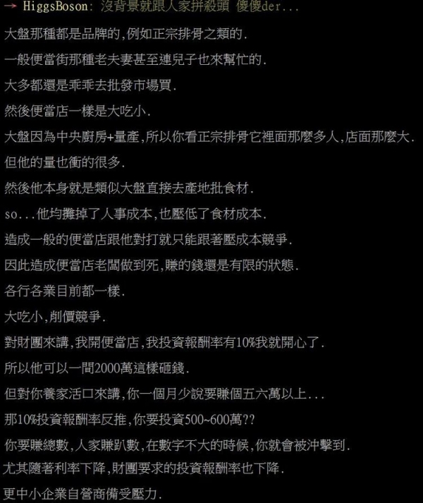 「開便當店一個月可以賺多少？」內行人揭露內幕算給你看！網友驚呆：這麼厲害！