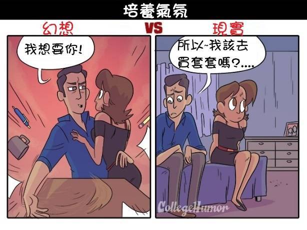 和喜歡的人「第一次過夜」總是特別美好？６張漫畫告訴你，電影演的都是騙人的啊 !