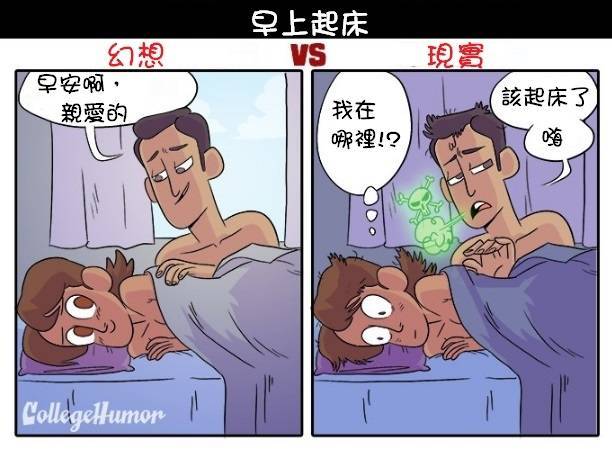 和喜歡的人「第一次過夜」總是特別美好？６張漫畫告訴你，電影演的都是騙人的啊 !