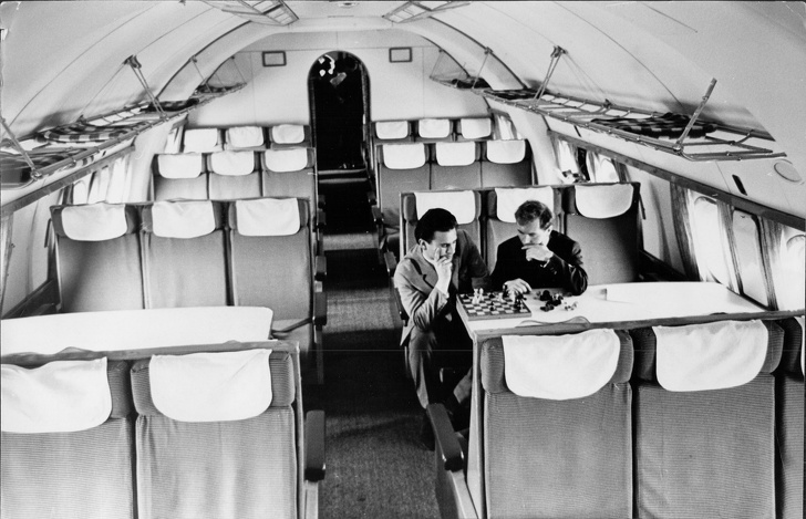 珍貴的空姐服務畫面　14張「讓大家想回到過去」的航空舊照片