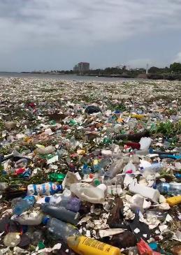 超震撼「垃圾海」讓人痛心！海邊掀「垃圾巨浪」！學生志工全嚇傻不知該怎麼辦！專家：2050年大海「塑膠會比魚多」！