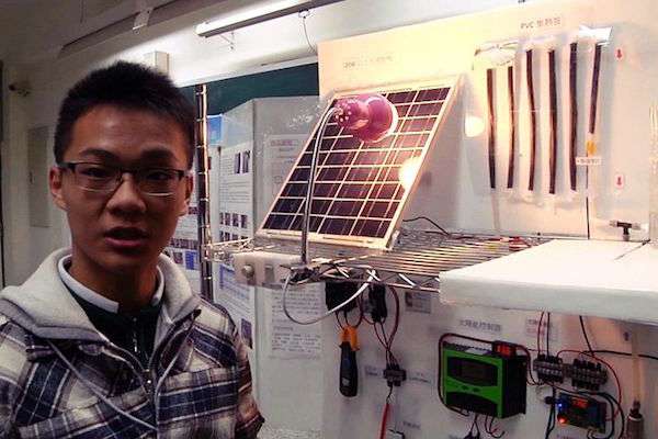 國中生發明「太陽能供電裝置」勇奪大獎！家中4樓透天厝「連續半年0電費」...鄰居搶著裝！