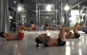 爆汗燃脂減肚子，8個動作，每天20分鐘，60天見證迷人腹肌