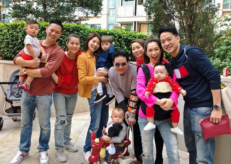 胡杏兒新年BBQ！兒子Brendan肚腩仔凸出來！