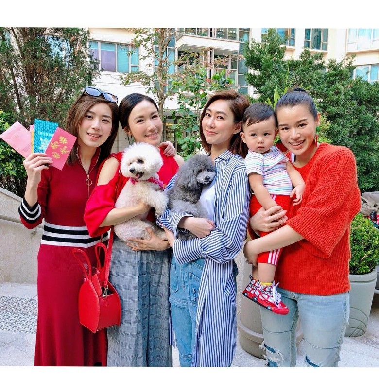 胡杏兒新年BBQ！兒子Brendan肚腩仔凸出來！