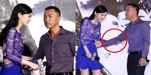 甄子丹要「摟她的腰」，她竟「不給甄子丹面子當場拒摟」！「不紅女星」身世背景曝光太硬了！