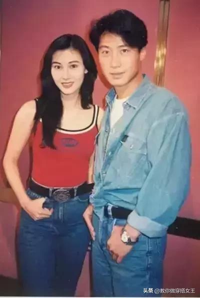 看看朱茵張曼玉25年前的穿搭，甩現在很多女星一條街！