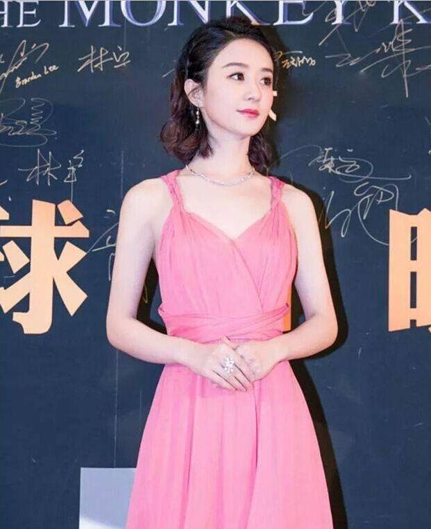 6位女星的小粉裙，趙麗穎甜美，baby少女，但都輸給了她！