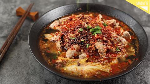 紅紅火火的水煮肉片做法來啦