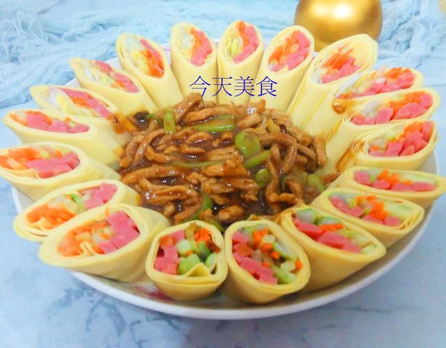 像花一樣的京醬肉絲，不僅好看，更是一道美味，營養高好吃還下飯