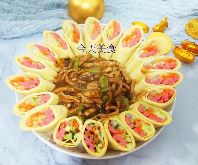 像花一樣的京醬肉絲，不僅好看，更是一道美味，營養高好吃還下飯
