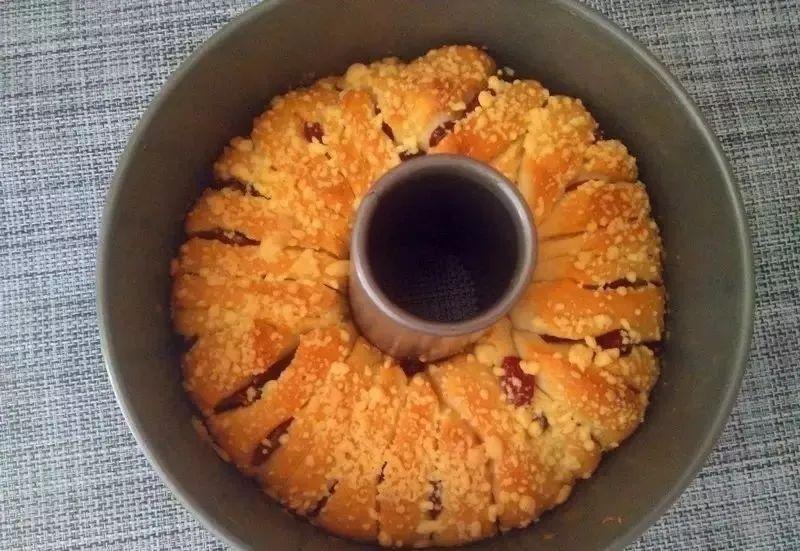 一款超好吃的手撕麵包 | 蔓越莓酥粒手撕包