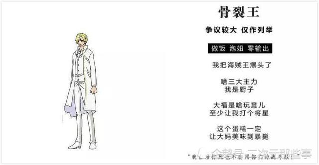 盤點《海賊王》六大另類王者，山治「骨裂王」，艾斯「坑爹王」！