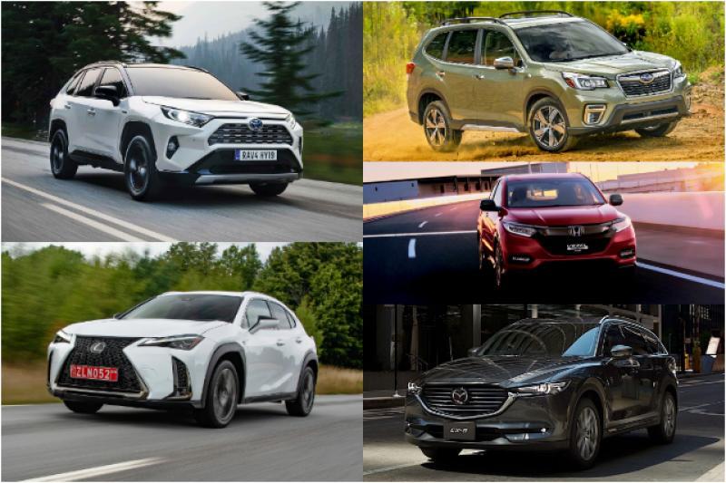 2019 日媒最推薦這 5 款 SUV，只有 1 款台灣買不到！