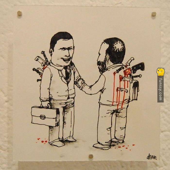 20張「極具社會暗諷的插畫」！