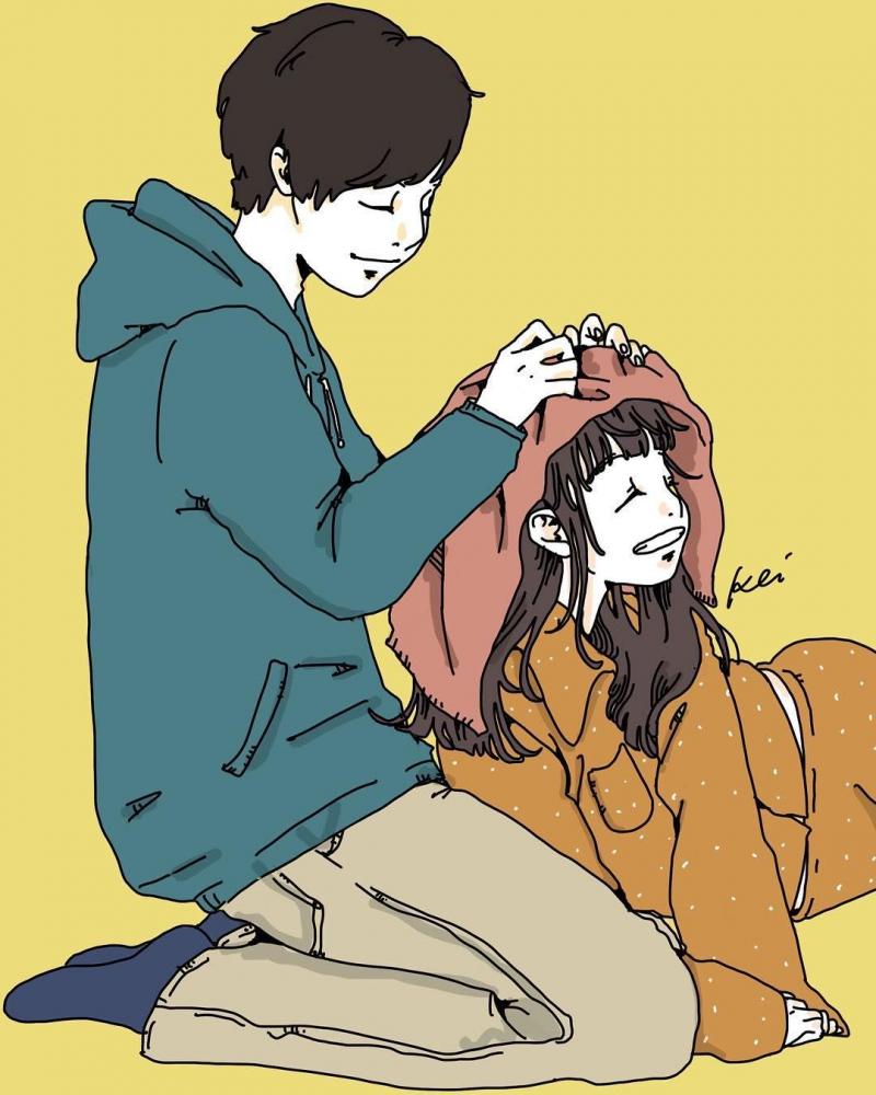 這款男友根本行走的暖爐～　「超甜情侶日常」體貼都在細節裡
