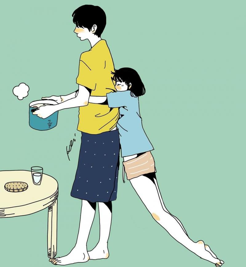 這款男友根本行走的暖爐～　「超甜情侶日常」體貼都在細節裡