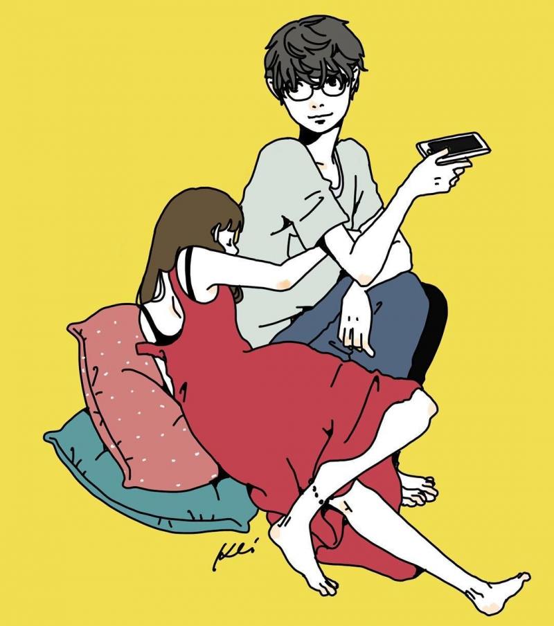 這款男友根本行走的暖爐～　「超甜情侶日常」體貼都在細節裡